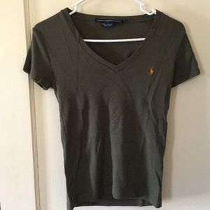 army green ralph lauren shirt